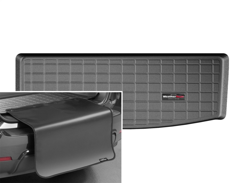Picture of WeatherTech WT Cargo Liners-Black Floor Mats - 40925SK