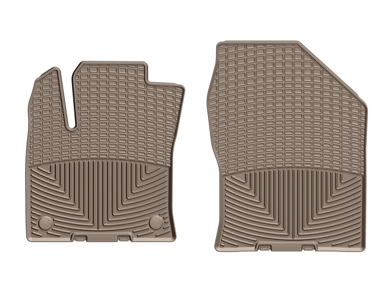 Picture of WeatherTech WT Rubber Mats-Front-Tan Floor Mats - W400TN