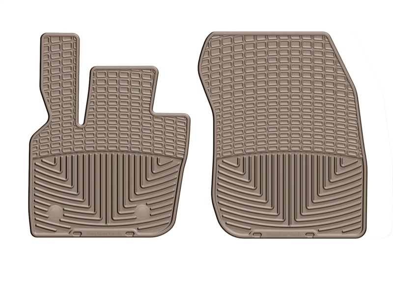 Picture of WeatherTech WT Rubber Mats-Front-Tan Floor Mats - W404TN