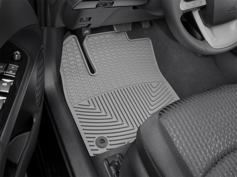 Picture of WeatherTech WT Rubber Mats-Front-Grey Floor Mats - W400GR