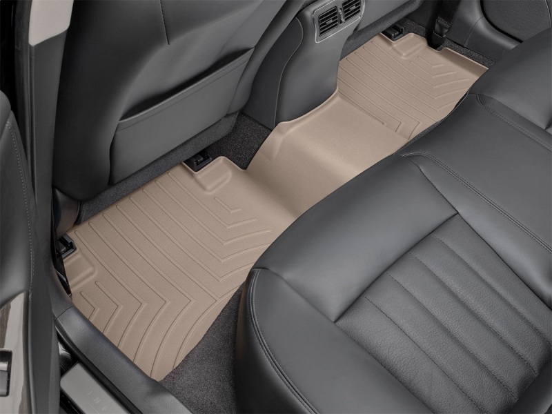 Picture of WeatherTech WT FloorLiner-Rear-Tan Floor Mats - 458682