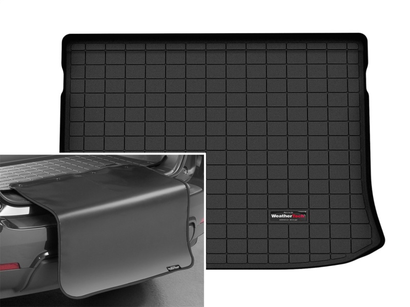 Picture of WeatherTech WT Cargo Liners-Black Floor Mats - 40896SK