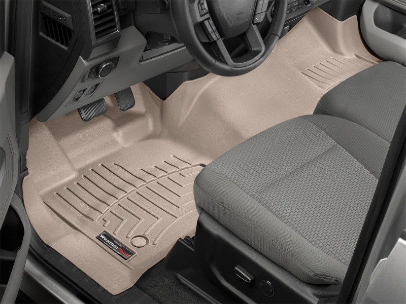 Picture of WeatherTech WT FloorLiner-Front-Tan Floor Mats - 456981
