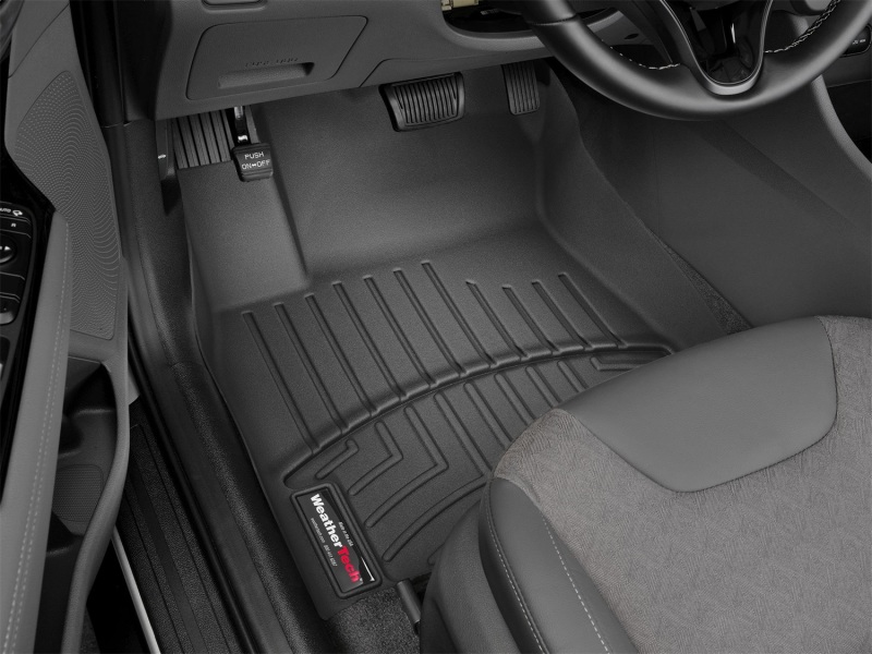 Picture of WeatherTech WT FloorLiner-Front-Blk Floor Mats - 4410361