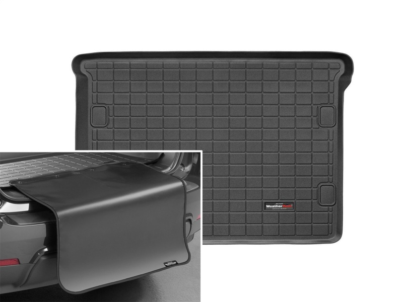 Picture of WeatherTech WT Cargo Liners-Black Floor Mats - 40366SK