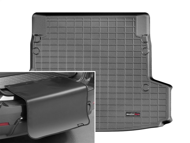 Picture of WeatherTech WT Cargo Liners-Black Floor Mats - 40649SK