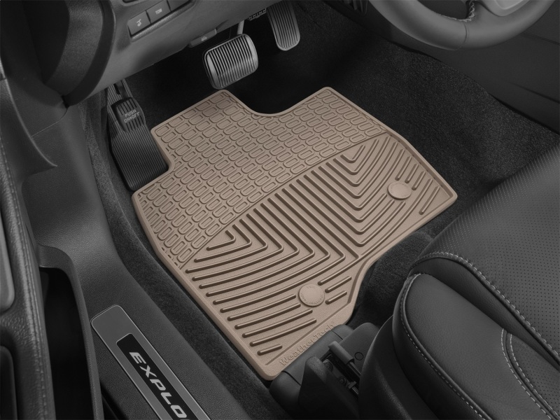 Picture of WeatherTech WT Rubber Mats-Front-Tan Floor Mats - W403TN