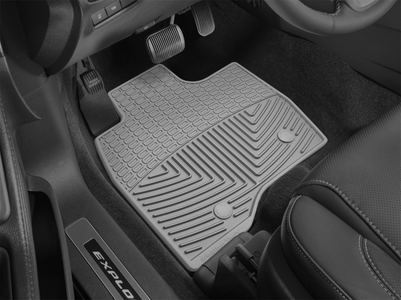 Picture of WeatherTech WT Rubber Mats-Front-Grey Floor Mats - W403GR