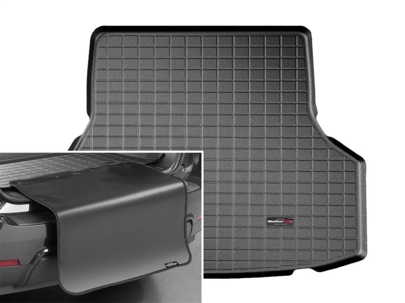 Picture of WeatherTech WT Cargo Liners-Black Floor Mats - 40728SK