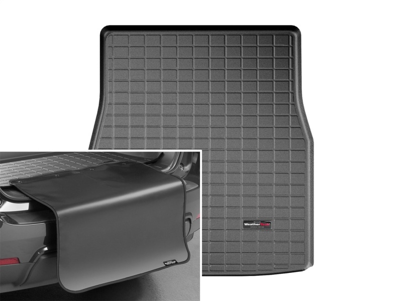 Picture of WeatherTech WT Cargo Liners-Black Floor Mats - 40842SK