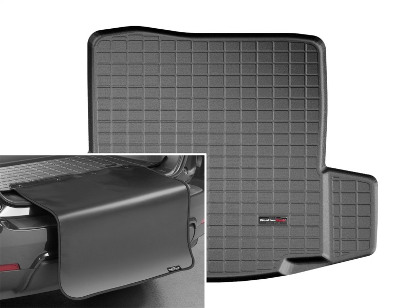 Picture of WeatherTech WT Cargo Liners-Black Floor Mats - 40861SK
