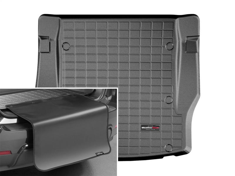 Picture of WeatherTech WT Cargo Liners-Black Floor Mats - 40747SK