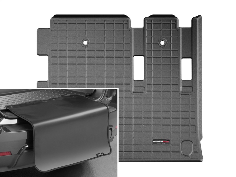 Picture of WeatherTech WT Cargo Liners-Black Floor Mats - 401019SK