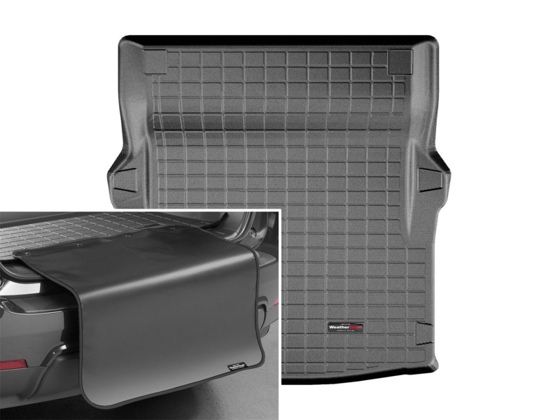 Picture of WeatherTech WT Cargo Liners-Black Floor Mats - 40554SK