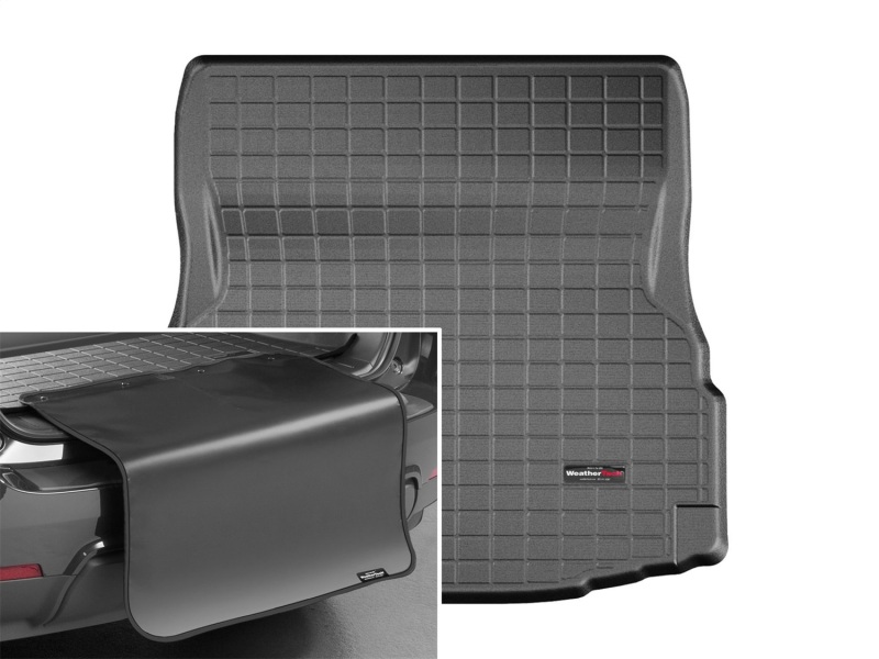 Picture of WeatherTech WT Cargo Liners-Black Floor Mats - 40893SK
