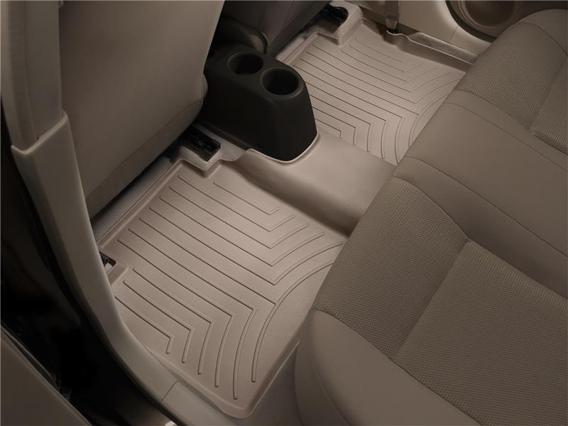 Picture of WeatherTech WT FloorLiner-Rear-Tan Floor Mats - 456974