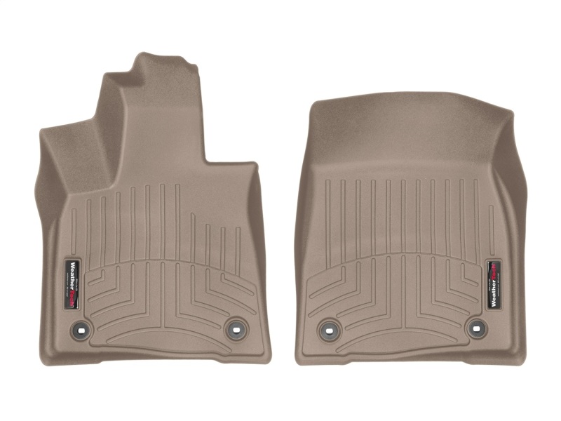 Picture of WeatherTech WT FloorLiner-Front-Tan Floor Mats - 458861