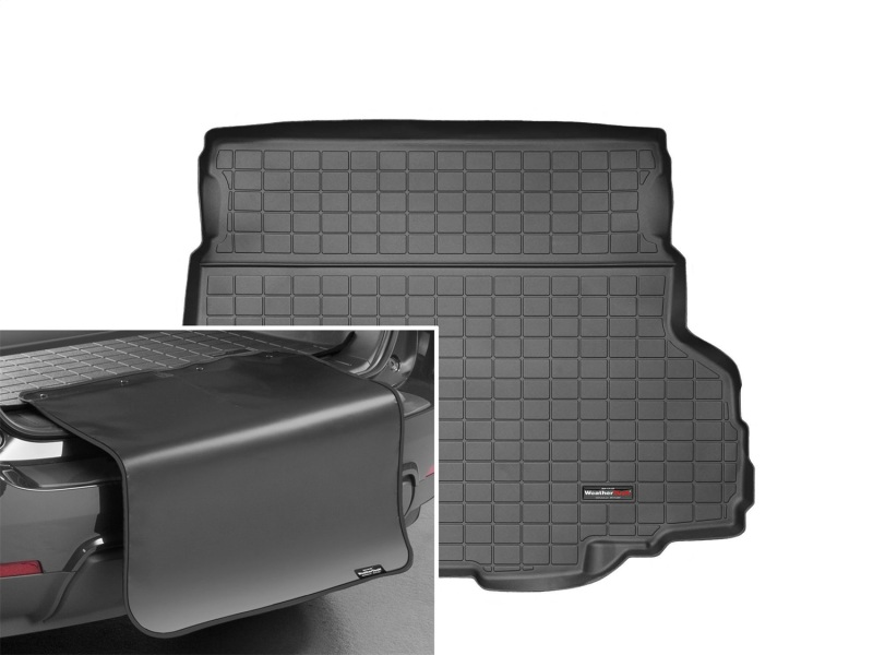 Picture of WeatherTech WT Cargo Liners-Black Floor Mats - 40438SK