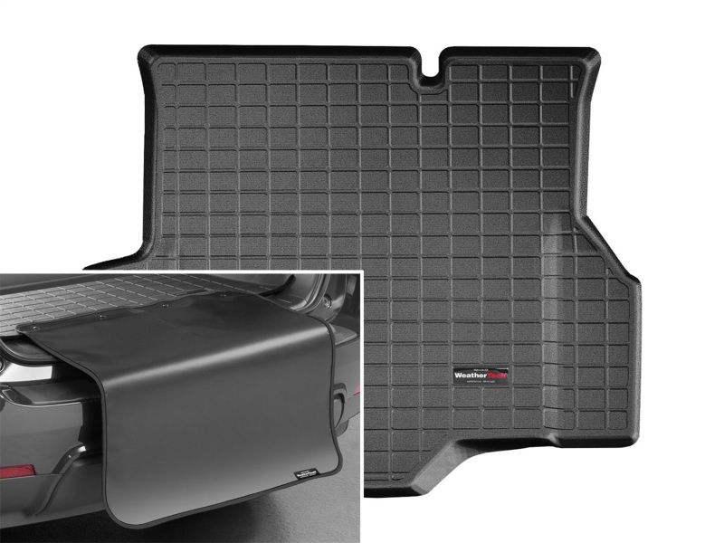 Picture of WeatherTech WT Cargo Liners-Black Floor Mats - 40468SK