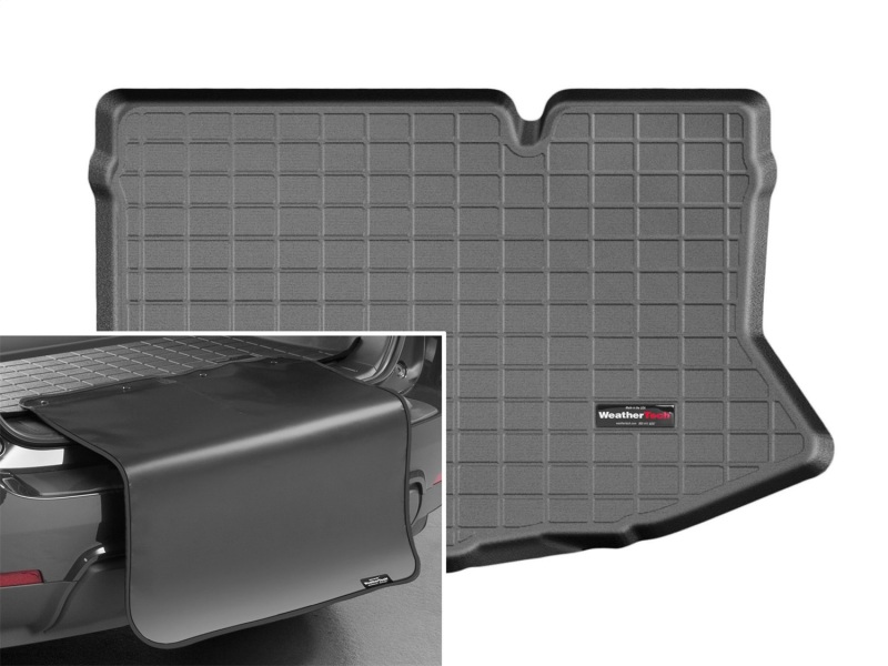 Picture of WeatherTech WT Cargo Liners-Black Floor Mats - 40636SK
