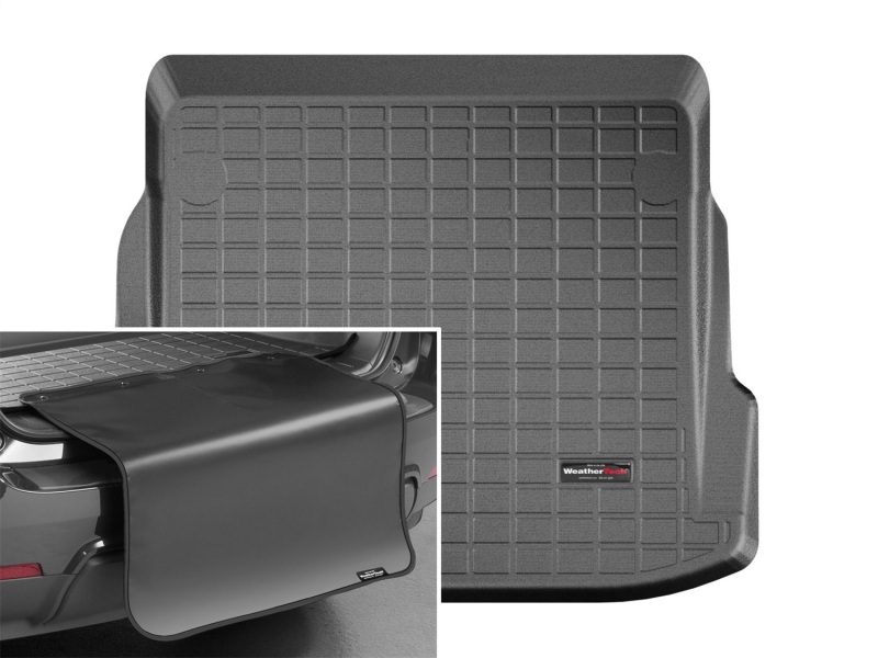 Picture of WeatherTech WT Cargo Liners-Black Floor Mats - 40945SK