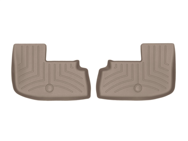 Picture of WeatherTech WT FloorLiner-Rear-Tan Floor Mats - 452524