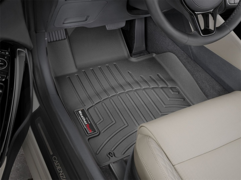 Picture of WeatherTech WT FloorLiner-Front-Blk Floor Mats - 4411141