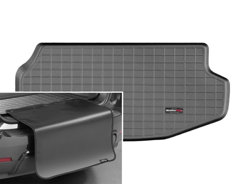 Picture of WeatherTech WT Cargo Liners-Black Floor Mats - 40684SK