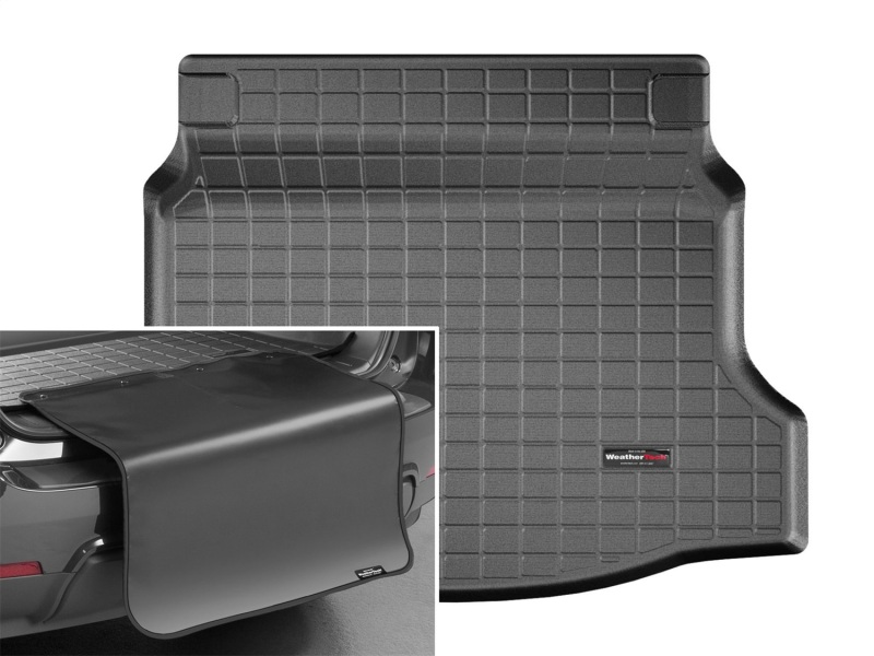 Picture of WeatherTech WT Cargo Liners-Black Floor Mats - 40968SK