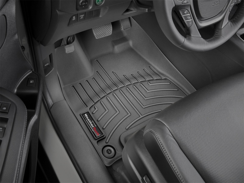 Picture of WeatherTech WT FloorLiner-Front-Blk Floor Mats - 449711