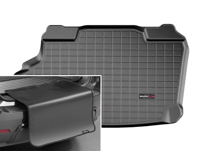 Picture of WeatherTech WT Cargo Liners-Black Floor Mats - 40712SK