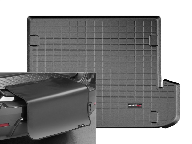 Picture of WeatherTech WT Cargo Liners-Black Floor Mats - 40837SK
