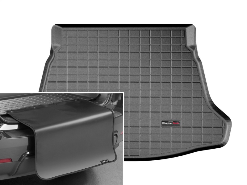 Picture of WeatherTech WT Cargo Liners-Black Floor Mats - 40887SK