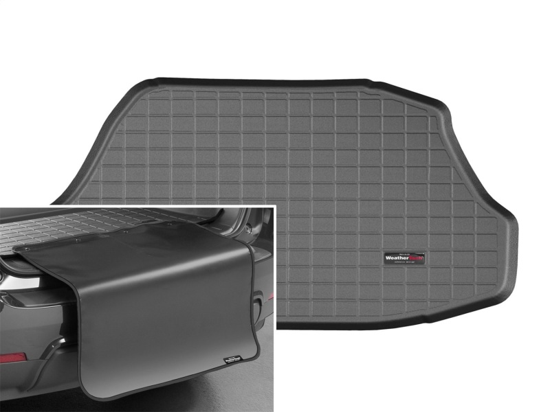Picture of WeatherTech WT Cargo Liners-Black Floor Mats - 40590SK