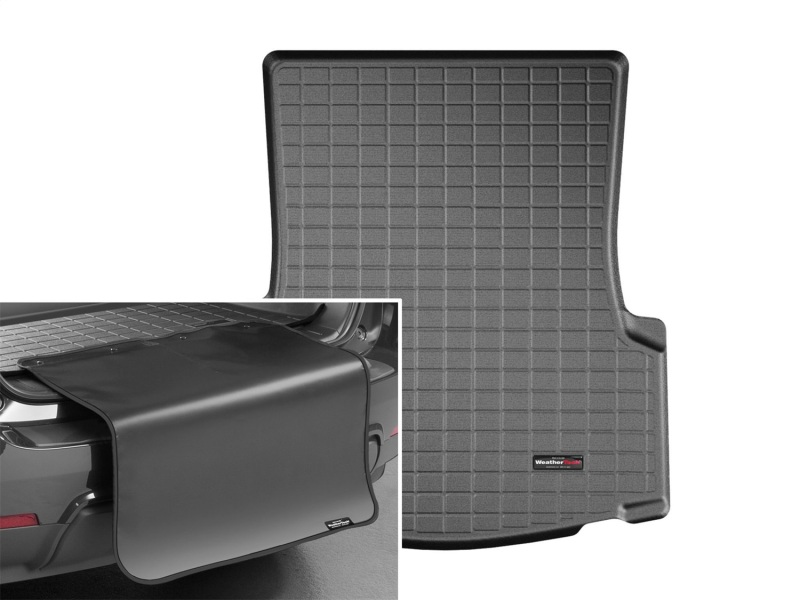 Picture of WeatherTech WT Cargo Liners-Black Floor Mats - 40889SK