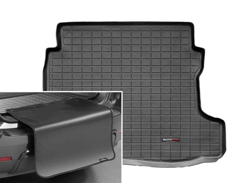 Picture of WeatherTech WT Cargo Liners-Black Floor Mats - 40376SK
