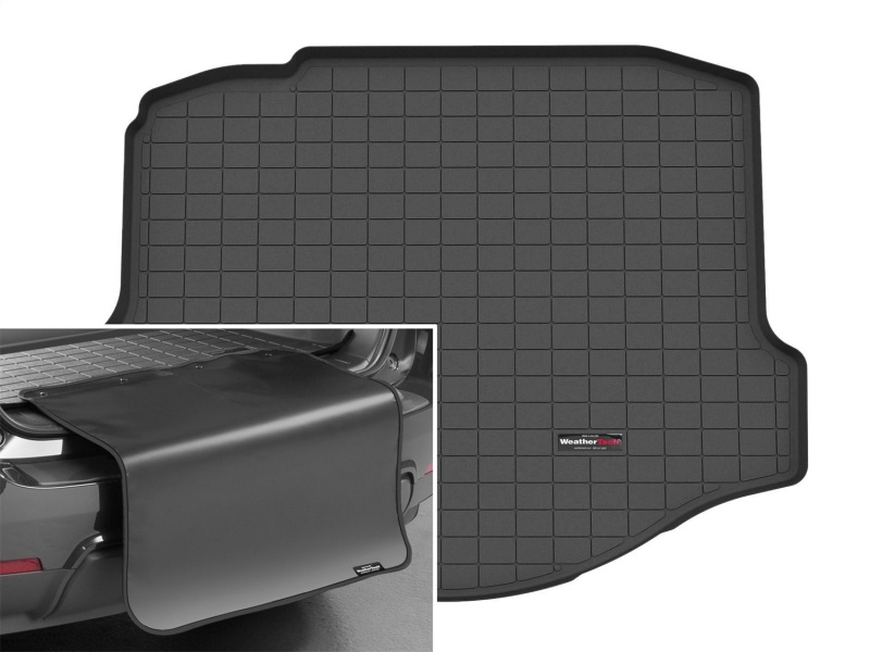 Picture of WeatherTech WT Cargo Liners-Black Floor Mats - 40441SK