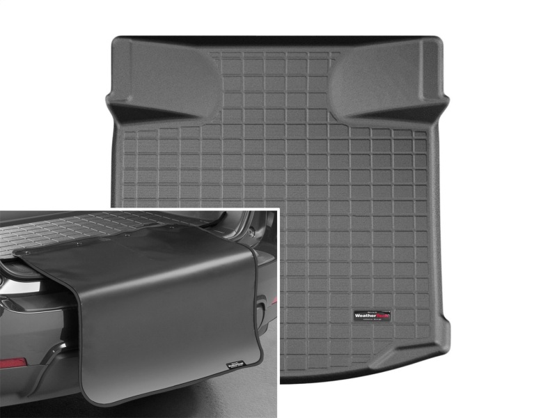 Picture of WeatherTech WT Cargo Liners-Black Floor Mats - 40694SK