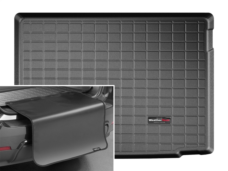 Picture of WeatherTech WT Cargo Liners-Black Floor Mats - 40929SK