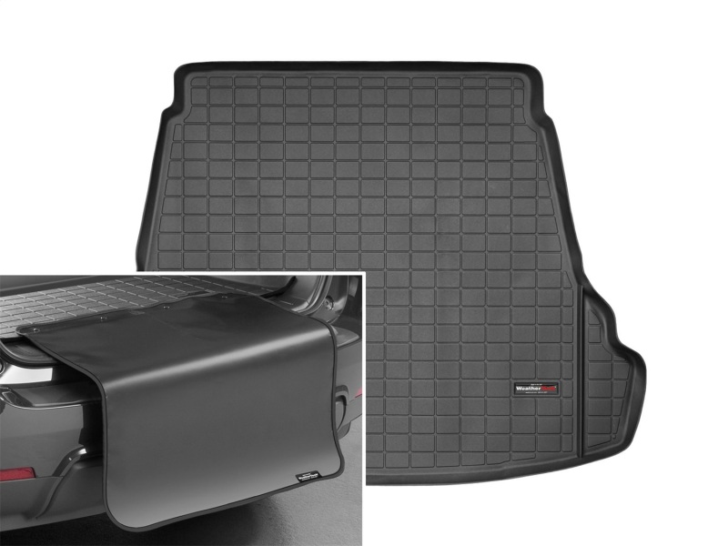 Picture of WeatherTech WT Cargo Liners-Black Floor Mats - 40482SK