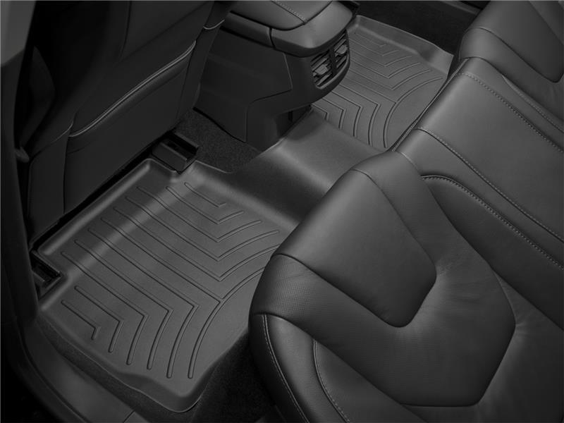 Picture of WeatherTech 11-13 Cadillac Escalade Front/Rear/and Rear Floorliners - Black