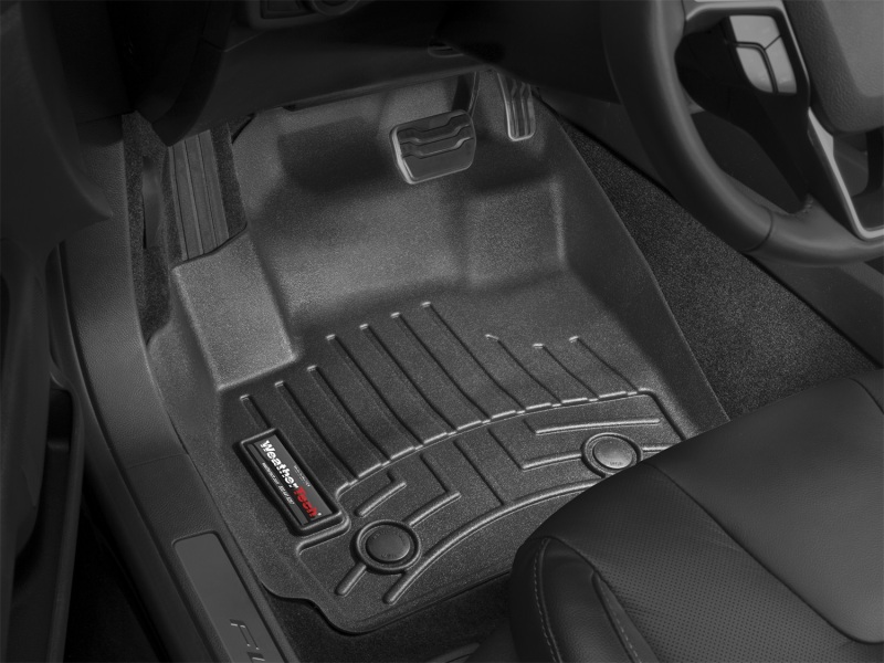 Picture of WeatherTech 11-13 Cadillac Escalade Front/Rear/and Rear Floorliners - Black