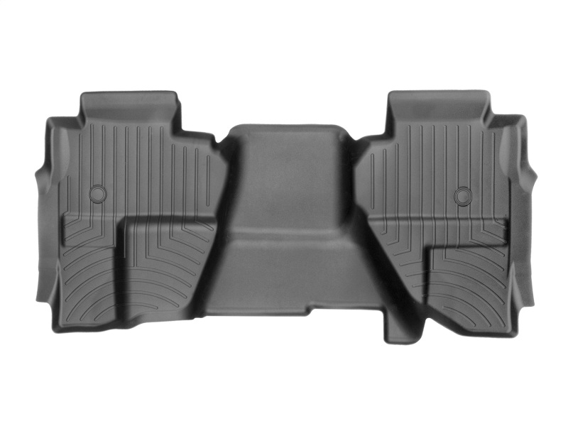 Picture of WeatherTech WT FloorLiner-Rear-Blk Floor Mats - 449662V