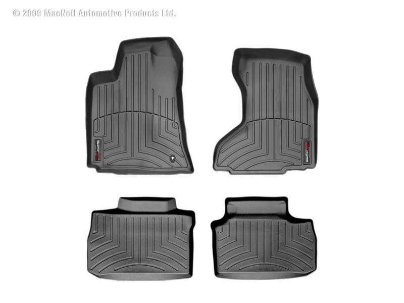 Picture of WeatherTech 05-10 Chrysler 300 Front and Rear Floorliners - Black
