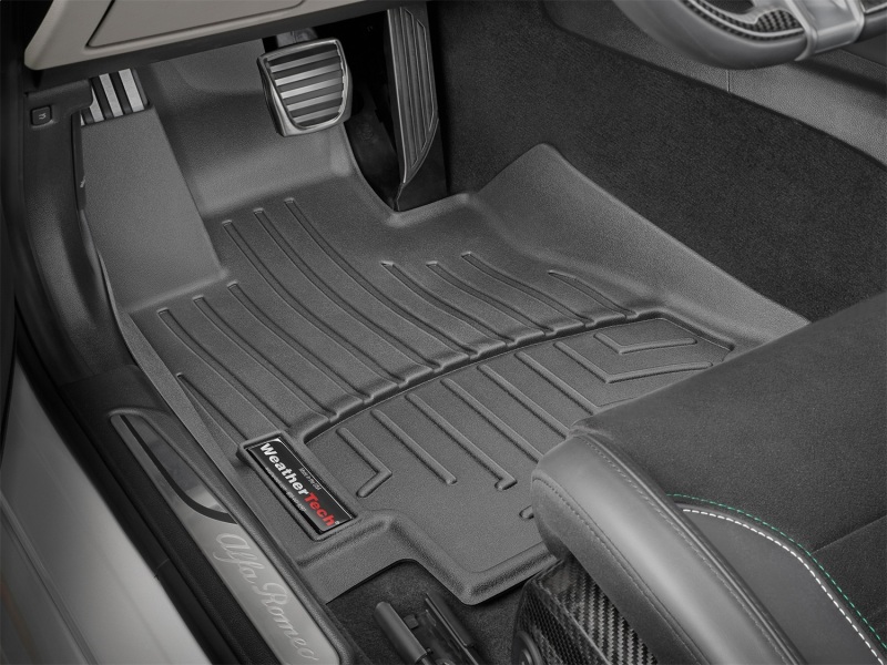 Picture of WeatherTech WT FloorLiner-Front-Blk Floor Mats - 4412071