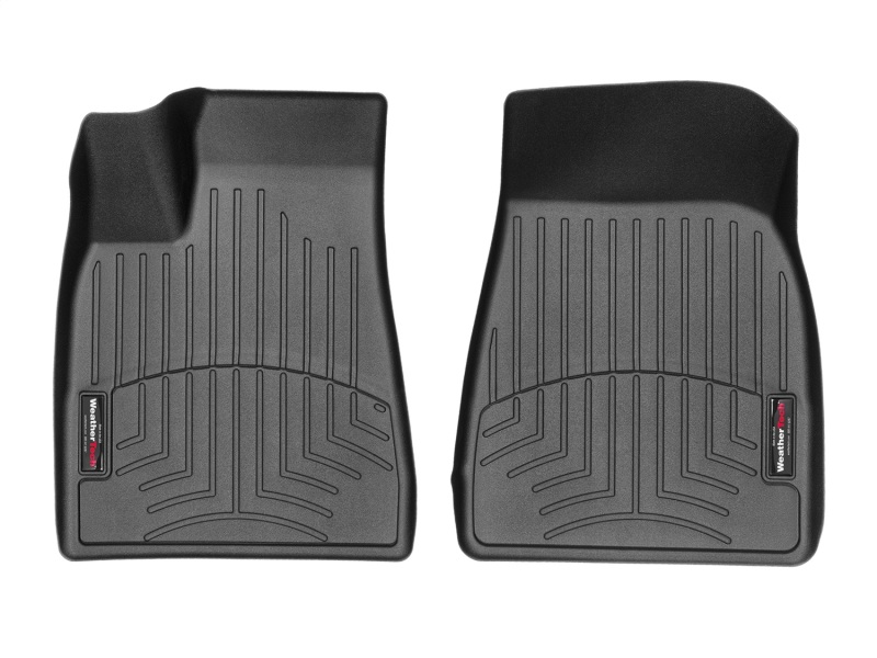 Picture of WeatherTech WT FloorLiner-Front-Blk Floor Mats - 448691
