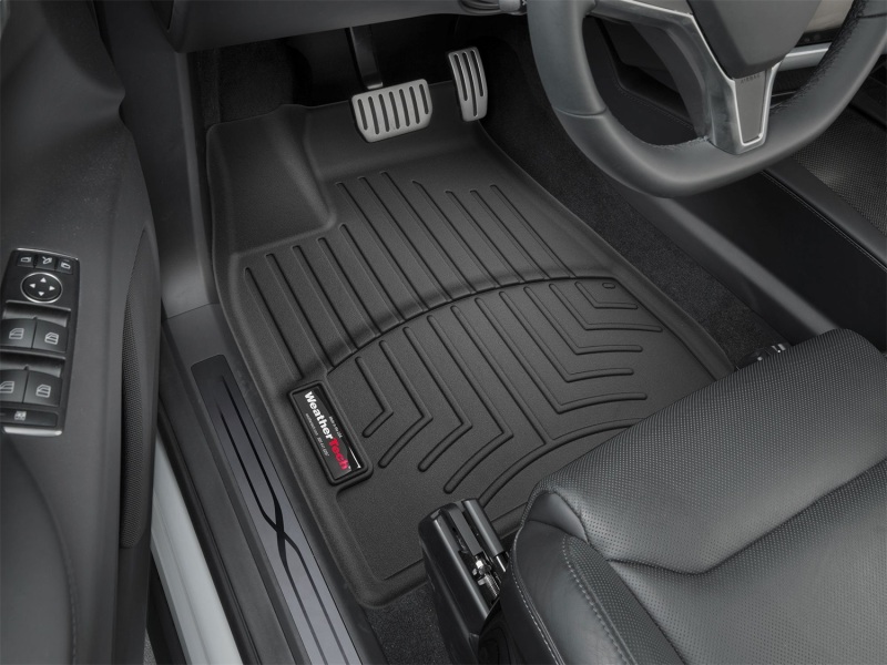 Picture of WeatherTech WT FloorLiner-Front-Blk Floor Mats - 448691