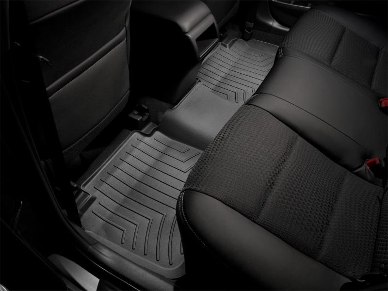 Picture of WeatherTech 11 Honda Odyssey Front and Rear Floorliners - Over The Hump - Black