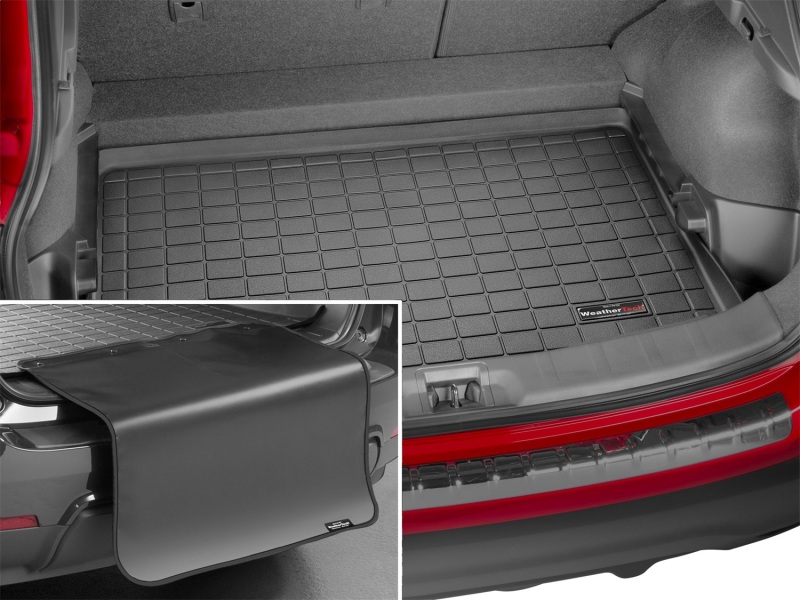 Picture of WeatherTech WT Cargo Liners-Black Floor Mats - 401030SK