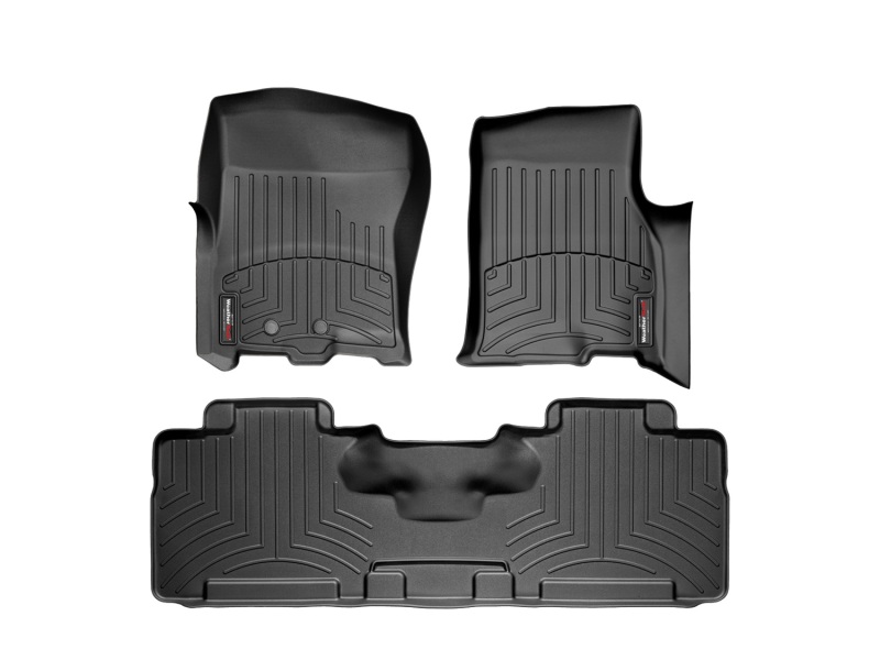 Picture of WeatherTech 10 Ford Expedition EL Front and Rear Floorliners - Black